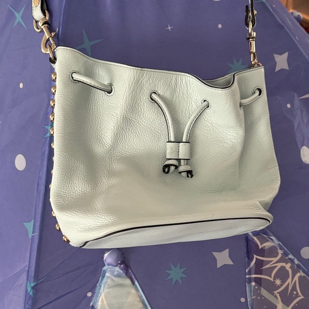 Rebecca Minkoff Light Blue Leather Shoulder Bag